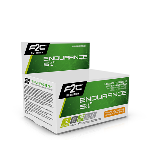 F2C Endurance 5:1™ 12 Single Serving Retail Display Box **Available 06/21** ws